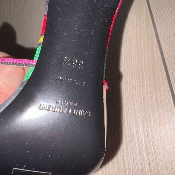 Brand new Saint Laurent
Women's Lolita Transparent High Heel Slide Sandal sz 8.5 - Picture 5 of 8